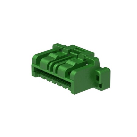 Molex Board Connector, 11 Contact(S), 1 Row(S), 0.059 Inch Pitch, Locking, Green Insulator, Plug 5025781106